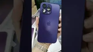 IPHONE 14PROMAX DEEP PURPLE CASE #lifehacks #iphone14 #muggulu