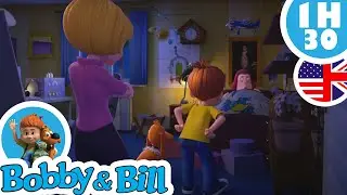 😤 Mrs Stick just moved into Bobby's house ⁉️ - Bobby and Bill Compilation - cartoons for kids