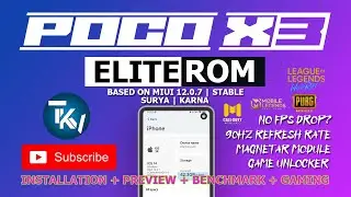 FLASHING ELITEROM MIUI 12 ON POCO X3| GAMING ROM | POCO X3 MIUI CUSTOM ROM | MIUI LAUNCHER