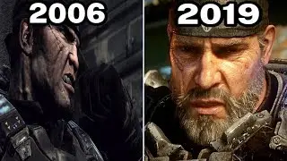 Graphical Evolution of Gears of War (2006-2019)