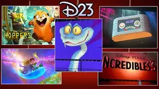 D23 Expo 2024 | Disney & Pixar Upcoming Animated Projects 2024-2027 | Zootopia 2, Hoppers and more..