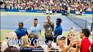 [LIVE]🔥NYC US OPEN🎾 Novak Djokovic x Juan Martin del Potro🤩 | Aug 21, 2024 #nyc #usopen #live #walk