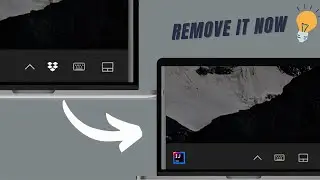 How to remove items from taskbar corner overflow