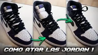 ✅ ¿Cómo atar las Jordan1 High? ✅  TOP 3 Estilos + ON FEET [Rimbuxx]