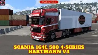 ETS2 1.50 Scania 164L 580 4-series Hartmann v4