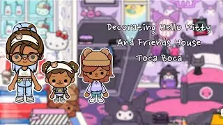 Decoration Hello Kitty & Friends House Toca Boca ✨