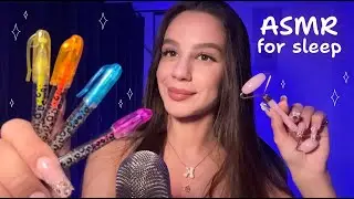 Sleepy ASMR for sweet dreams 😴 Your favorite triggers (measurements, face touching, close whisper) 💤