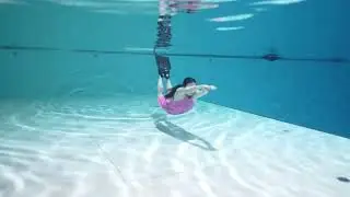 Beautiful underwater mermaid training swimming #diving #underwater #beautiful