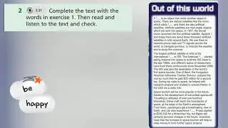 English Plus 9. Module 9.CLIL Physics and chemistry: Satellites and spacecraft. Ex 2 p. 113