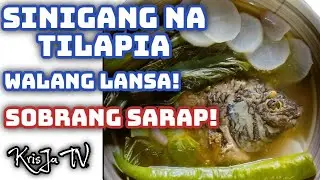 Sinigang na Tilapia, Walang Lansa! Sobrang Sarap!