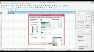 OpenOffice Calc Zellen formatieren