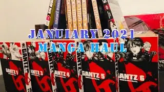 January 2021 Manga Haul + Unboxing (30+ Volumes!) | BIG BOX OF MANGA!!