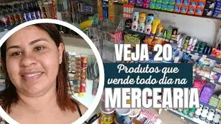 20 PRODUTOS QUE MAIS VENDE TODO DIA AQUI NA MERCEARIA