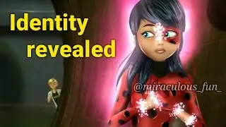 Ladybug's identity revealed speededit |down hairs||miraculous ladybug|