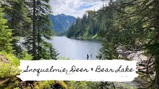 Snoqualmie, Deer and Bear Lake - Overnight Backpack - Alpine Lakes Wilderness