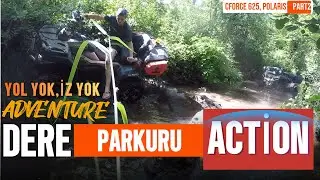ATV 'LERİ DEREYE SOKTUK // CFMOTO , POLARİS
