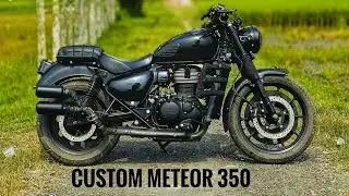 MODIFIED METEOR 350 Detailed Video with Accessories and Price