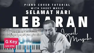 Selamat Hari Lebaran - Ismail Marzuki | EASY Piano Tutorial with Sheet Music