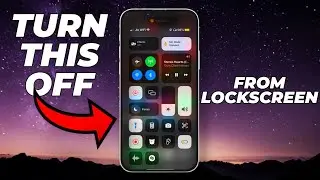 How To Turn Off Control Centre On Lock Screen In IOS ? | Step By Step Tutorial
