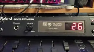 Roland Sound Expansion M-GS64 Review 2020 (rap beat)