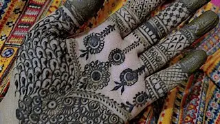 2024 mehendi design Simple palm mehendi design #Quickmehendi design