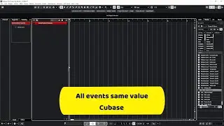 All events same value