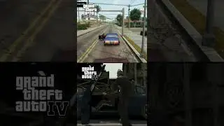 Stealing car in [ GTA 4 VS GTA SAN ANDREAS CAMPARISON ] ( 2004 - 2022 )