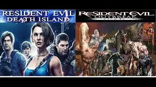 ☣️Biohazard Death Island Team Fights 11 B.O.W. Bosses | RE Outbreak File #2 Showdown 3 Hard