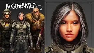 I Tried Creating Concept Art using AI..