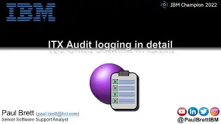 ITX Audit logging in detail