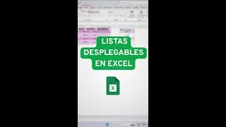 ✅ ¡Así se hacen LISTAS DESPLEGABLES en Excel en segundos! 😲💻 