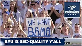 BYU Football Has One Key Advantage Over The Alabama Crimson Tide & It's WILD | BYU Cougars Podcast