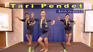Tari Pendet - Sekolah Pramugari Jogja Air Crew Batch July 2023