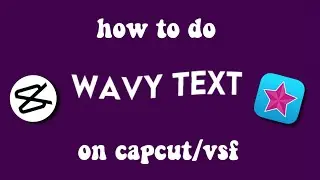 how to do wavy text | cc and vsf