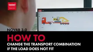 How to change the transport combination if the load does not fit - NOVAB 3.0