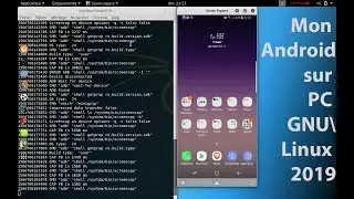 [Seven square] Interagir avec son téléphone android depuis son PC GNU\Linux 2019 [4K]