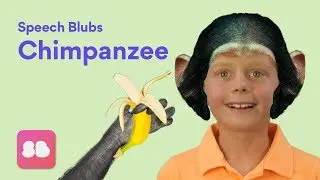 Speech Blubs CHIMPANZEE Storybook - Speech Exercises for Kids!
