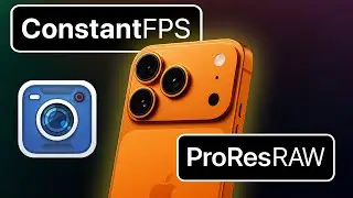 How To Get Constant Frame Rate ProRes RAW in Blackmagic Camera (iPhone 17 Pro Tutorial) 🤫