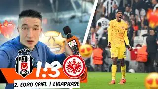 🔥Rekord-Stadion🏟️ zum Schweigen gebracht | Beşiktaş Istanbul : Eintracht Frankfurt | Stadionvlog