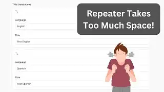 Filament Repeater: Change to Grid or Table?