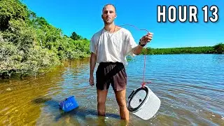 14 Hour Challenge ONLY USING LIVE BAIT