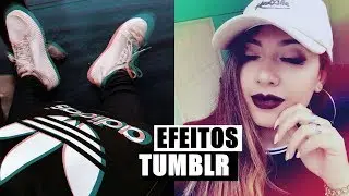 COMO EU EDITO MINHAS FOTOS | EFEITOS TUMBLR