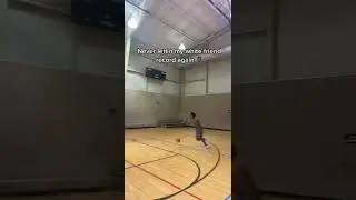 Never letting my white friend record again 🤦🏿‍♂️ HOORAY! Basketball dunk
