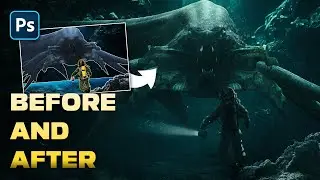 Could This Monster Be In The Deep Sea | PHOTOSHOP - Photo Manipulation