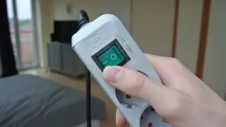 Power strip switch sound effect stereo HQ 96kHz