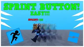 (NEW) How To Make A Sprint Button In Roblox Studio!