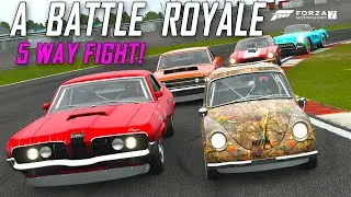 Forza 7: ANYONE COULD HAVE WON THIS RACE (B Class Nurburgring GP)