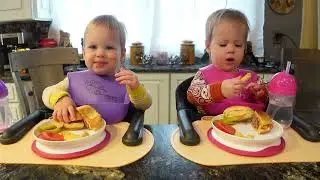 Twins try dill pickle