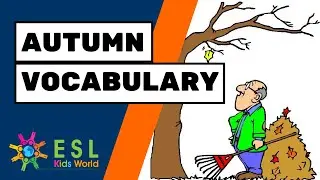 🍁Autumn Vocabulary | Fall Vocabulary for Preschoolers