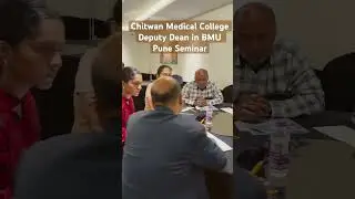 BMU pune seminar with Deputy Director Chitwan Medical College